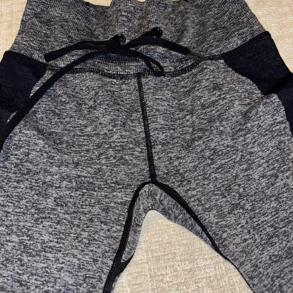 PINK Active XS Gray High Waist Leggings Jogger Lounge Athleisure Gym Yoga Sporty - Picture 6 of 10